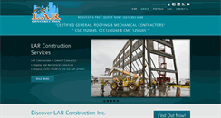 Desktop Screenshot of larconstruction.com